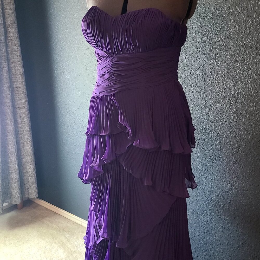 Dalia Macphee formal dress - Purple, tiers, sz 12